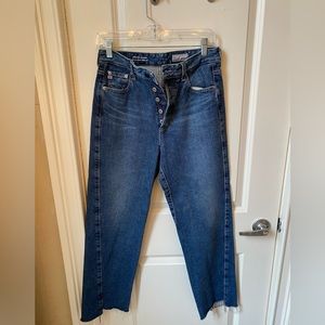 AG straight leg “contour” jeans